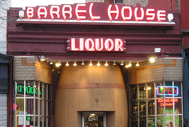 Neon Sign Barrell House LIquor