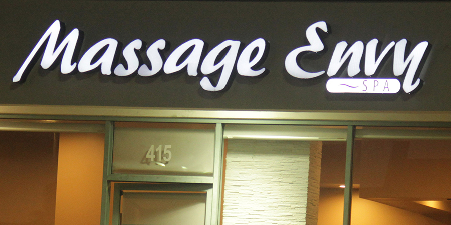 Sign Company, Channel Letter Signs, Massage Envy